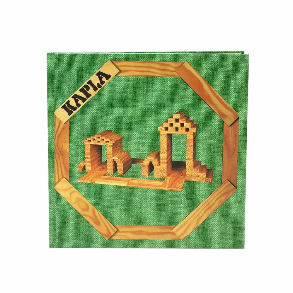 Clearance KAPLA inspirationsbog - Grøn (Let)