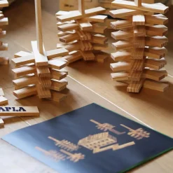 Clearance KAPLA inspirationsbog - Grøn (Let)