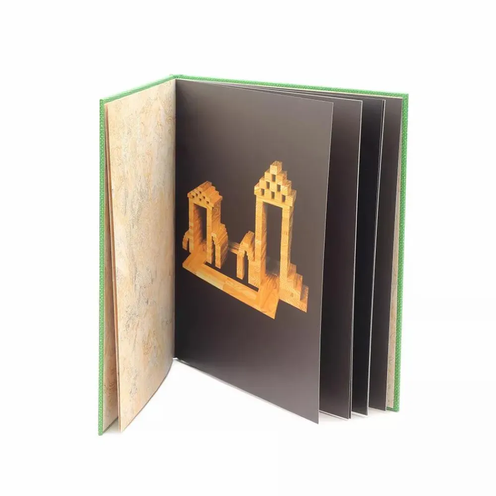 Clearance KAPLA inspirationsbog - Grøn (Let)