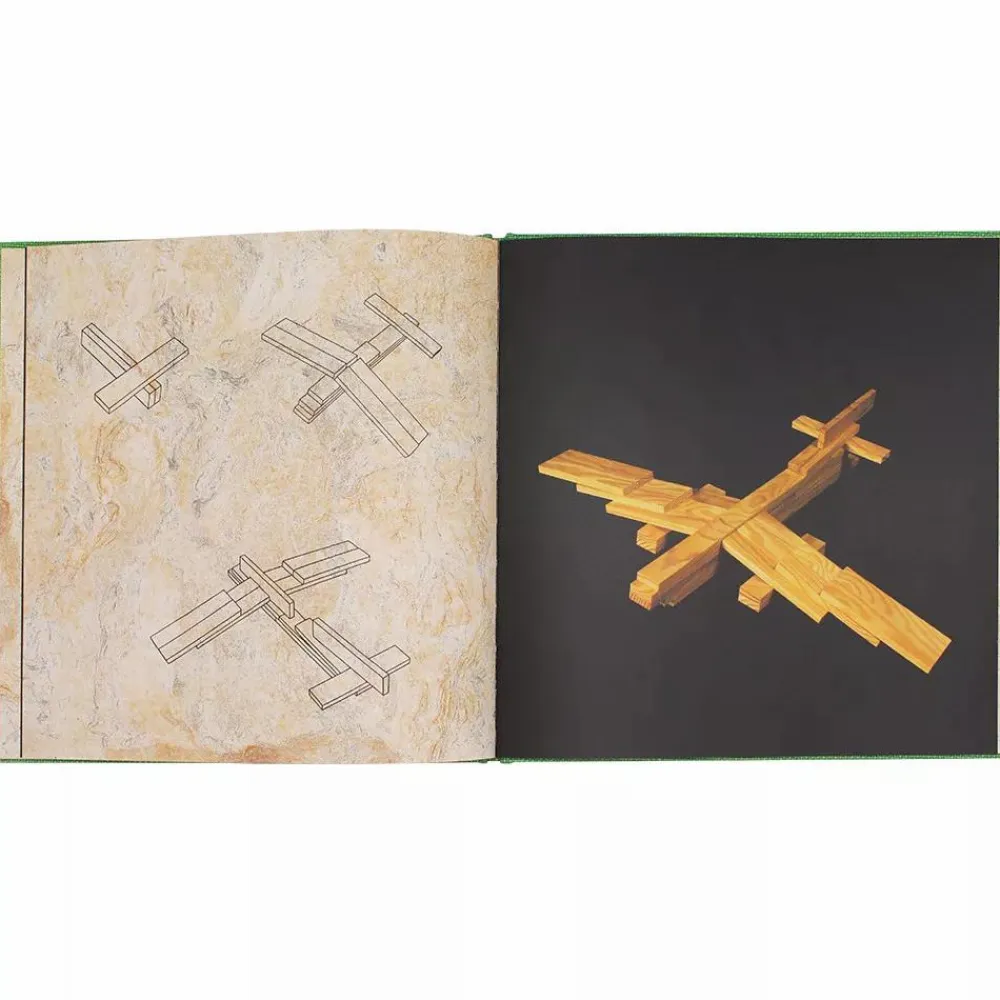 Clearance KAPLA inspirationsbog - Grøn (Let)