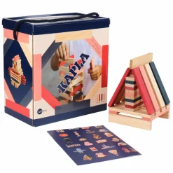 KAPLA klodser - Blå/Rød/Pink, 120 stk