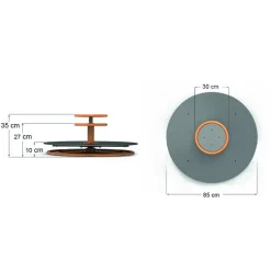 Beleduc Karrusel Ø85 cm - Udendørs