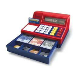 Outlet Kasseapparat med regnemaskine og penge