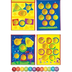 Sale Learning Resources Kastespil m. ærteposer - Form, farver & tal