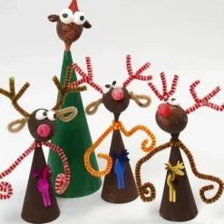 Sale Creativ Company Kegler H: 8 cm, 10 stk