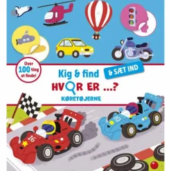 Hot Forlaget Bolden Kig & find - Hvor er køretøjerne?