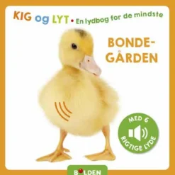 Hot Forlaget Bolden Kig og lyt. En lydbog for de mindste - Bondegården