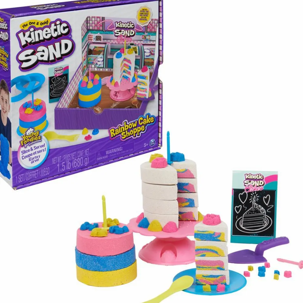 Online Kinetic Sand ® - Rainbow Cake Shop