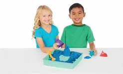 Outlet Kinetic Sand ® - Sandbox blå, 454 gram