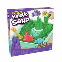Clearance Kinetic Sand ®  - Sandbox grøn, 454 gram