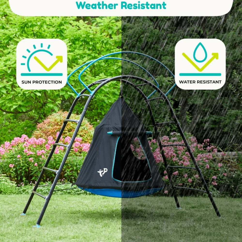 Klatrestativ med hængehule