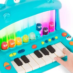 Best B. Toys Klaver - Flodhest med lyd og lys