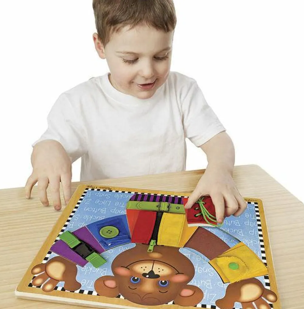 Sale Melissa & Doug Klæd-mig-på træneplade