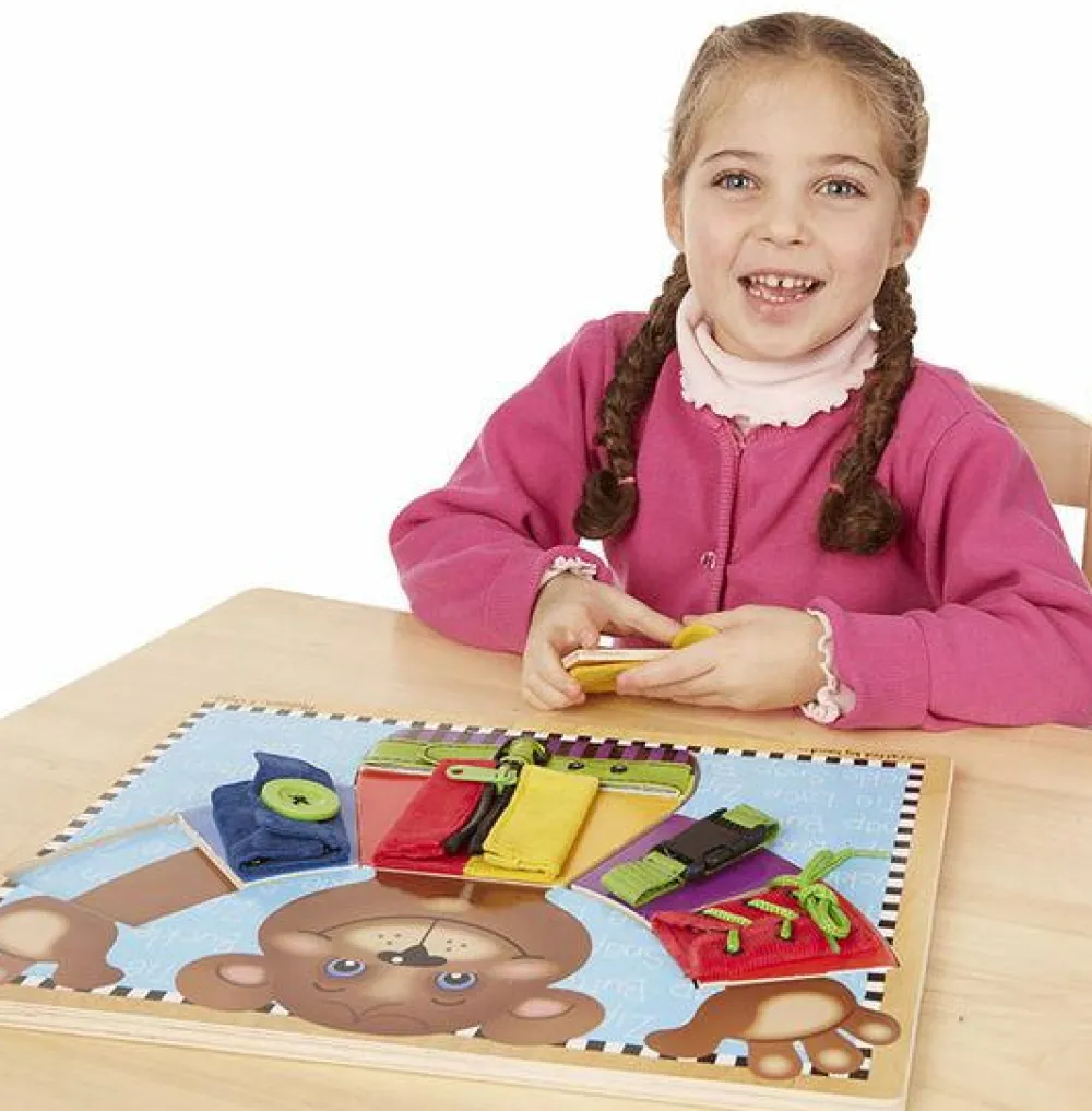 Sale Melissa & Doug Klæd-mig-på træneplade