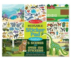 Sale Melissa & Doug Klistermærkebog - Dyreliv