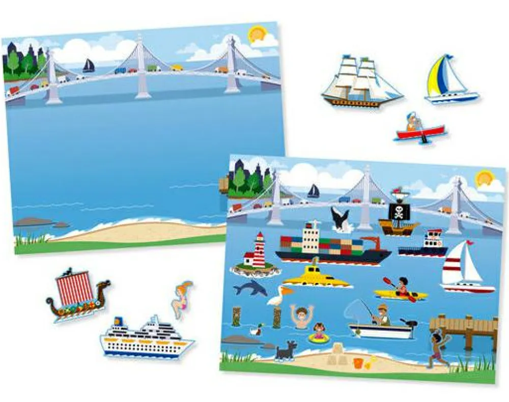 Best Melissa & Doug Klistermærkebog - Transport