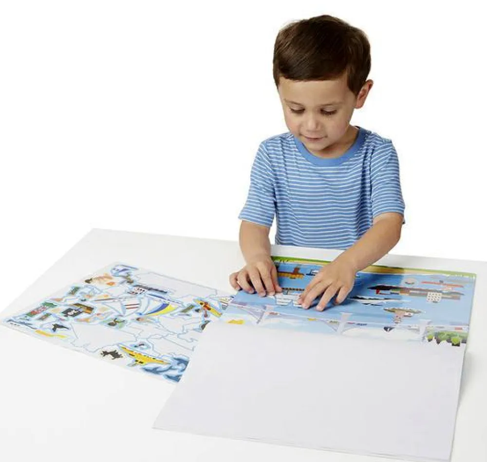 Best Melissa & Doug Klistermærkebog - Transport