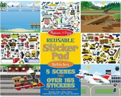 Best Melissa & Doug Klistermærkebog - Transport