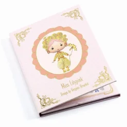 Djeco Klistermærkehæfte Tinyly - Klæd Miss Lilypink på