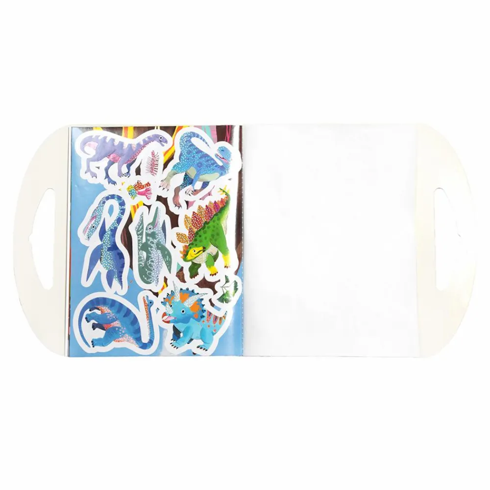 Sale eeBoo Klistermærker - Dinosaurer, 200+ stk