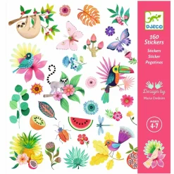 Sale Djeco Klistermærker - Paradis, 160 stk