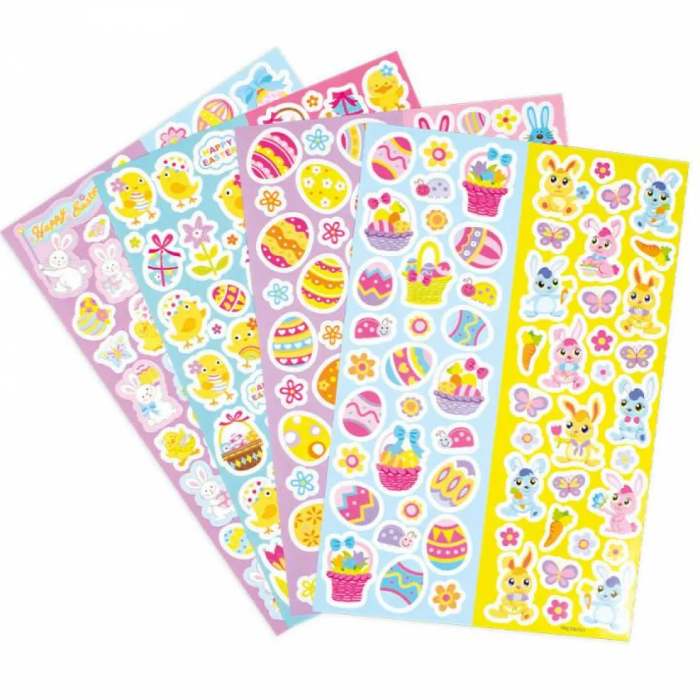 Sale Playbox Klistermærker - Påske, 16 ark