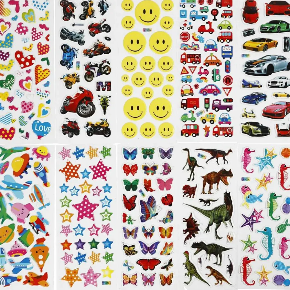 Sale Creativ Company Klistermærker (ass.), 20 ark