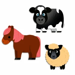 Sale Djeco Klistermærker (fra 18 mdr.) - Bondegårdsdyr