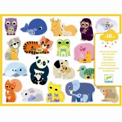 Hot Djeco Klistermærker (fra 18 mdr.) - Mor og barn