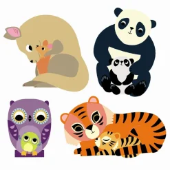 Hot Djeco Klistermærker (fra 18 mdr.) - Mor og barn