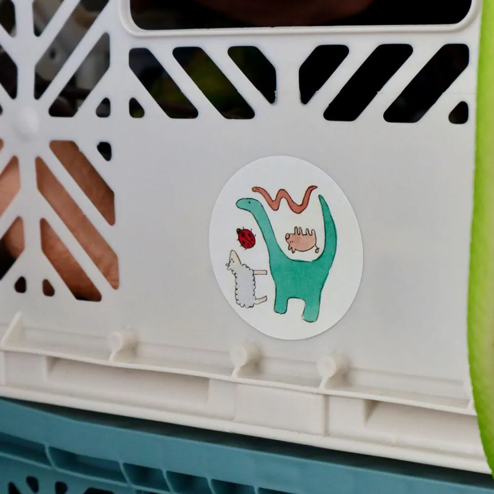 New Ciha Klistermærker til organisering, 96 stk