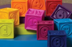 New B. Toys Klodser med tal og figurer, 10 stk