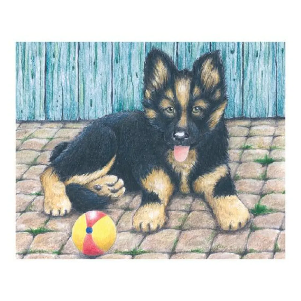 Best goki Klodspuslespil - Bondegårdsdyr, 9 klodser