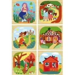 Clearance Vilac Klodspuslespil - Eventyr