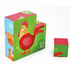 Hot Hape Klodspuslespil m. 9 klodser - Bondegård