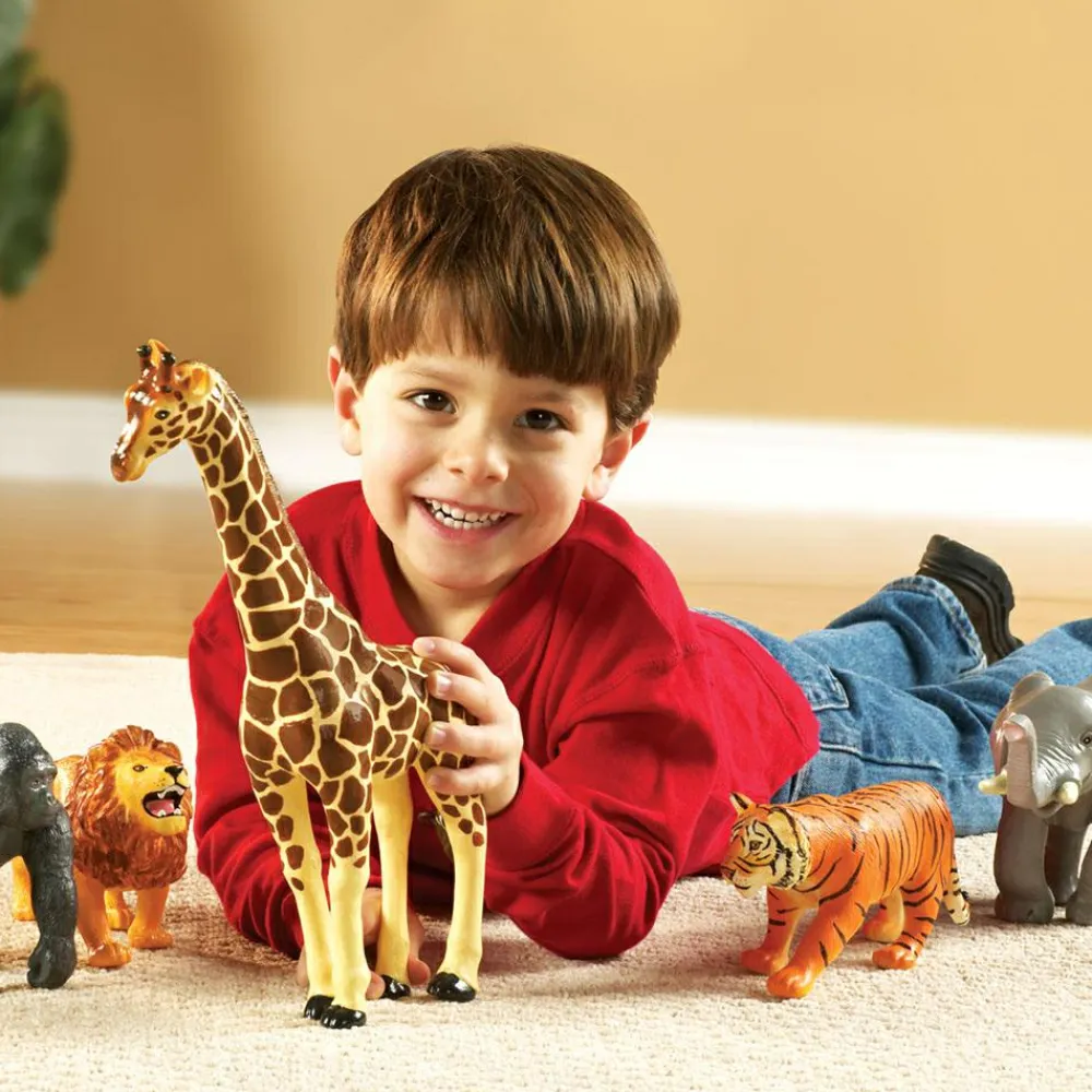 New Learning Resources Kæmpe jungledyr, 5 stk