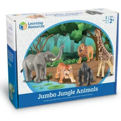 New Learning Resources Kæmpe jungledyr, 5 stk