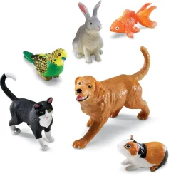 Discount Learning Resources Kæmpe kæledyr, 6 stk