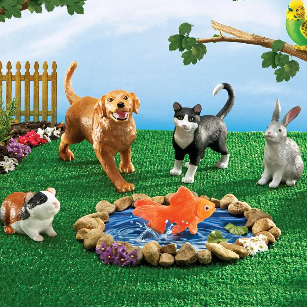 Discount Learning Resources Kæmpe kæledyr, 6 stk