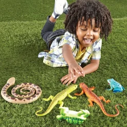 Discount Learning Resources Kæmpe krybdyr og padder, 5 stk