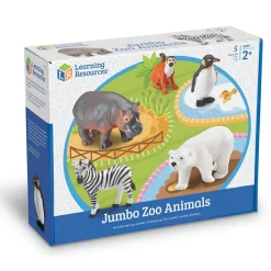 Clearance Learning Resources Kæmpe zoodyr, 5 stk