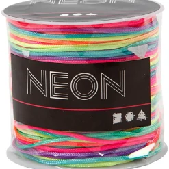 Best Creativ Company Knyttesnor i nylon - Neon, 28 m.