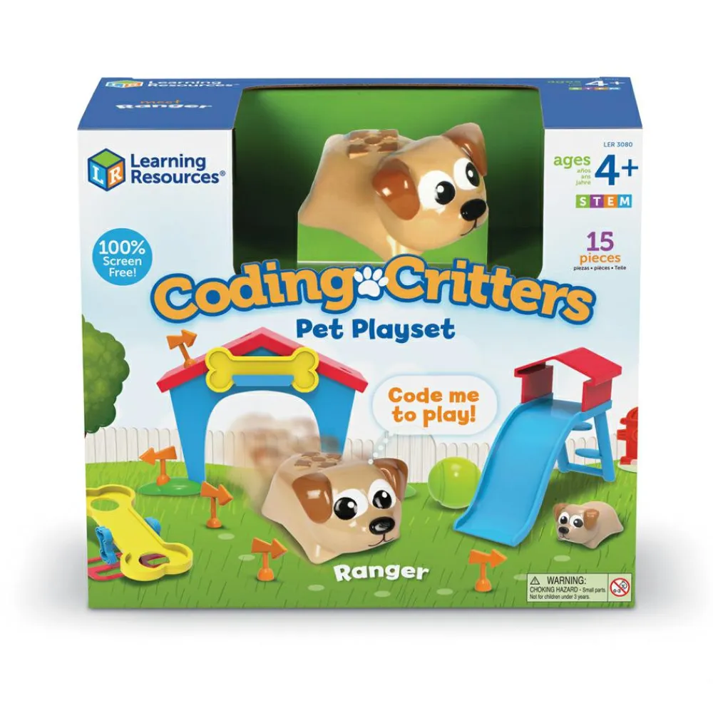 Clearance Learning Resources Kod en dyreven, Hund - Stort sæt