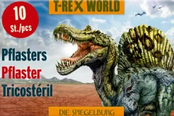 Best Spiegelburg Kompetenceplaster - Dinosaurer, 10 stk