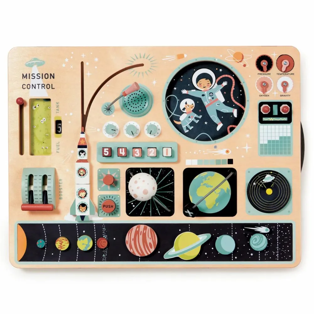 Outlet Tender Leaf Kontrol- og aktivitetspanel til rumstation