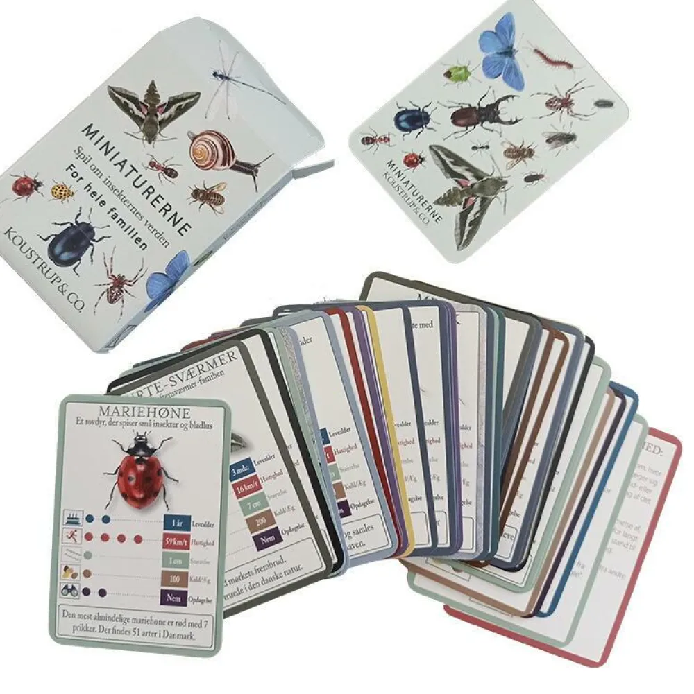 Online Kortspil - Miniaturerne, Insekternes verden