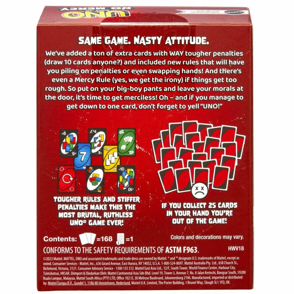 Outlet Kortspil - UNO No Mercy