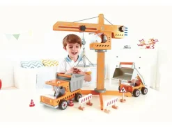 Clearance Hape Kran i træ, stor