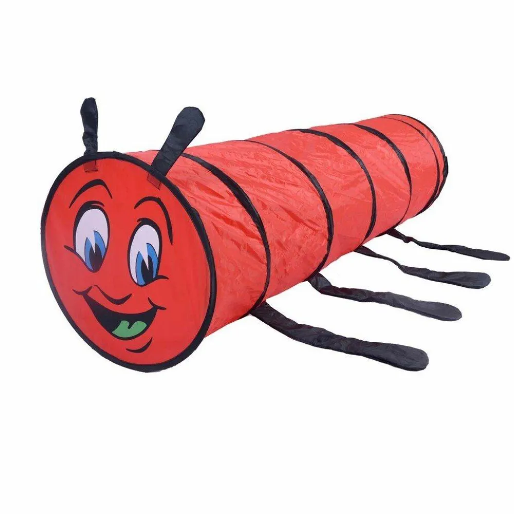 Online KREA Kravletunnel mariehøne Ø45 cm - L: 170 cm