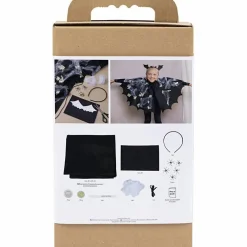 Discount Creativ Company Kreapakke Halloween - Flagermuskappe & hårbøjle